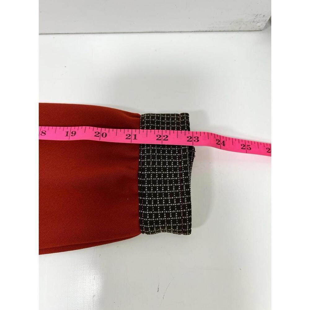Vintage Grant Ave Fashions Jumper Western Shirt Red Sz 16 Rodeo 70s Women Mod - Picture 8 of 9